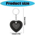 thumbnail image 5 of Scratch ResistantW1re1essCard Holder Protector Keyring Pendant PU1eatherKeychain Pendant General Keys Fob, 5 of 9