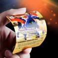 thumbnail image 4 of Anime Cards Set Gold Foil Cards Cartoon Game Cards Kids Trading Cards Board Game Cards Collectible Cards Gifts for Kids, 4 of 7
