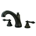 thumbnail image 2 of Kingston Brass Metropolitan Lever Handle Roman Tub Filler, 2 of 6