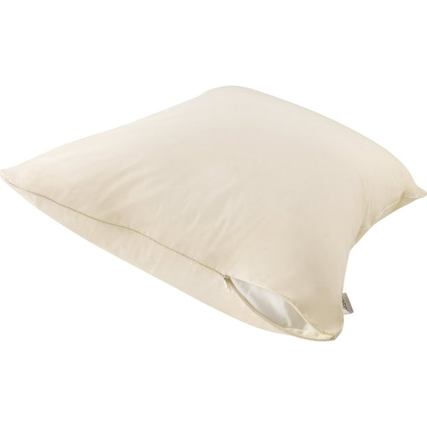 AllerEase Organic Cotton Allergy Pillow Protector, Standard/Queen