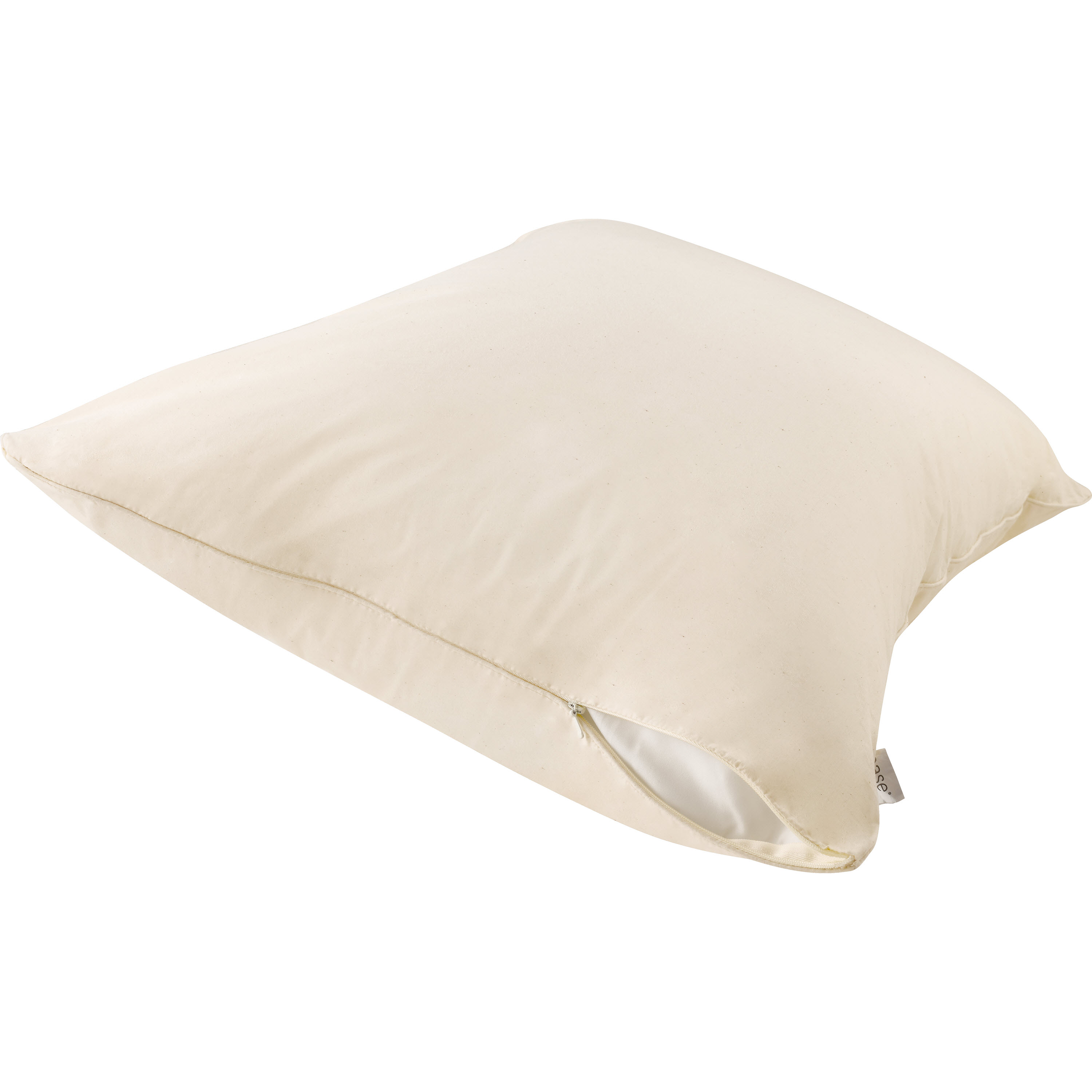 Allerease Organic Cotton Zippered Pillow Protector, Standard/Queen - image 5 of 7