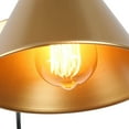 thumbnail image 6 of LNC 2 Pack 2-in-1 Plug in and Hardwired Gold Dimmable Swing Arm Modern Wall Sconce, 6 of 12