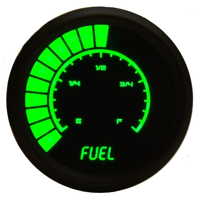 Intellitronix Jauge de Niveau de Carburant Analogique Bargraph 2-1/16