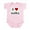 Petal Pink, variant on CafePress - I Love Safta Infant Bodysuit - Baby Light Bodysuit, Size Newborn - 24 Months