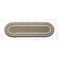 thumbnail image 1 of Capitol Importing 19-413 27 x 8.25 in. Stair Tread Rug - Buttermilk & Cranberry, 1 of 1