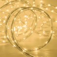 thumbnail image 2 of Luces LED de cuerda decorativas, luz de cuerda conectable flexible de 33 pies de color blanco cálido con bajo voltaje, fácil de instalar para uso en interiores y exteriores, perfecta para decoración, 2 of 5