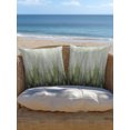thumbnail image 4 of Outdoor Pillows Waterproof, Abstract Green Bedding Throw Pillows with Insert for Couch Sofa Bed, Modern Gradient Minimalist Mottled Art 16x16 Inch Pillowcases Decorative Camping Patio Pillow Set of 2, 4 of 7
