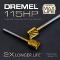 thumbnail image 4 of Broca de trinchar rotativa Dremel Max Life 115 HP, 7,9 mm, paquete de 2, 4 of 7