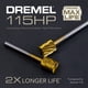 thumbnail image 4 of Broca de trinchar rotativa Dremel Max Life 115 HP, 7,9 mm, paquete de 2, 4 of 7