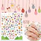 thumbnail image 5 of Paquete de 6 pegatinas para decoración de uñas de Pascua, decoración para decoración de uñas de Pascua, conejito de huevo de Pascua Adepaton BST3015975-2, 5 of 5