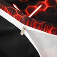 thumbnail image 5 of meiyoeat Neon Twin Bedding for Boys, Sci-Fi Red Gaming Duvet Cover Set, Black Reversible 2-Piece, 1 Duvet Cover and 1 Pillowcase, 5 of 7