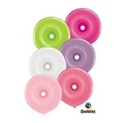 Burton & Burton 16" Geo Donut Flower Asst Balloons, Pack/50
