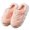 Pink, variant on Lovskoo 2024 Women's And Men's Slippers Down Cotton Slippers Foot-Stomping Cotton Shoes Warm Thick-Soled Fall And Winter Slippers for Home Use Pink