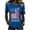 Blue-C#390527BB, variant on 1776-2026 250 Years Of Freedom Shirt Raglan Short Sleeve 4th of July Womens Tshirts We the People American Flag America 250 Shirt Women
