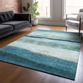 thumbnail image 6 of Dalyn Rugs Machine Washable Indoor/Outdoor Chantille ACN2169 Teal 3' x 5' Rug, 6 of 9