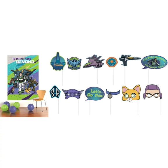 Lightyear Disney Toy Story Birthday Party Decoration Scene Setters Photo Props