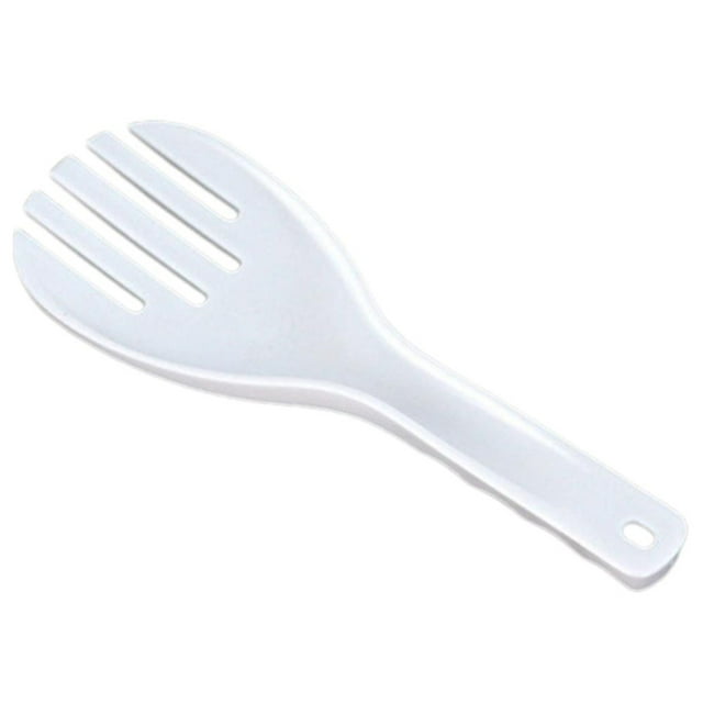 SGACAI Cuchara de arroz grande Cuchara de comida de plástico Rollo de cocina antiadherente Utensilios de mano