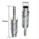 thumbnail image 3 of Conector de Auriculares de 4,4 mm con Conector de Audio Macho Balanceado, Conector de Audio HIFI, Adaptador de Auriculares VH303R, 3 of 5