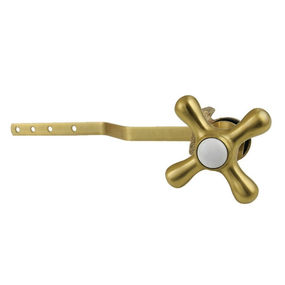 Kingston Brass KTAX7 Victorian Front Mount Toilet Tank Lever in Brushed Brass