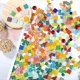 thumbnail image 5 of Mosaicos de 8 Colores, Mosaicos para Manualidades con Caja de Almacenamiento Dividida, Mosaicos de Vidrio con Formas Irregulares Mixtas para Manualidades., 5 of 5