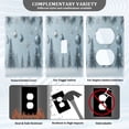 thumbnail image 3 of Light Switch Cover Switch Plate Outlet Cover Plug Cover for Electrical Duplex Outlets Glass Christmas Ornaments, 3 of 6