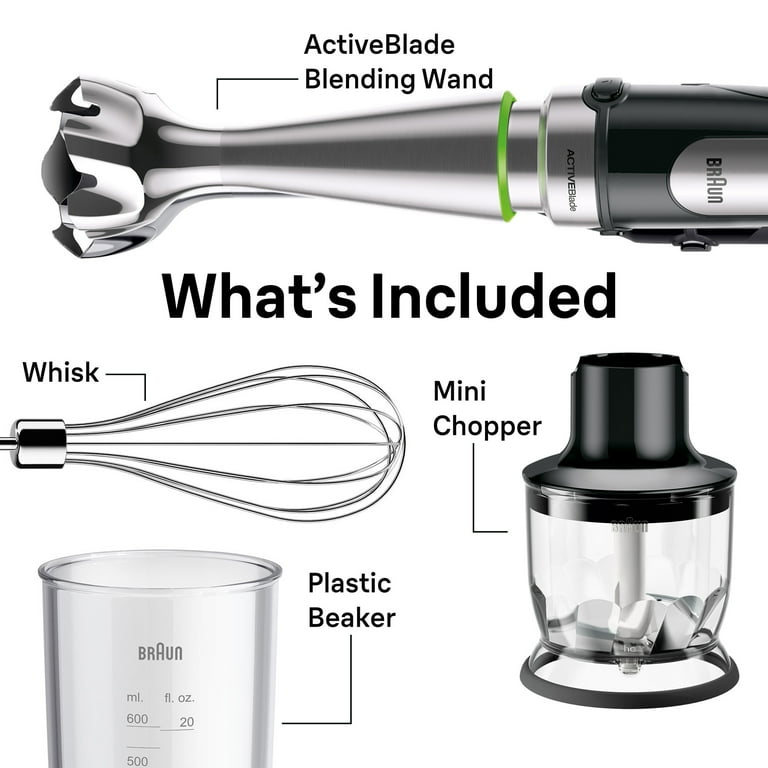 Braun MultiQuick 7 Smart-Speed Hand Blender with 500 Watts