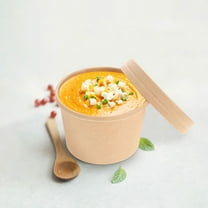 CHICHUMID 10 Sets Ice Cream Paper Cup Khaki Cylindrical Disposable For Desserts And Snacks