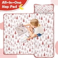 thumbnail image 4 of Red Christmas Tree Pattern Toddler Nap Mats for Kids Preschool,50"x20" Sleeping Mat Bag or Kids,Toddler Sleeping Bag,Toddler Nap Mat or Daycare, 4 of 6