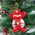 thumbnail image 2 of Mchoice Christmas Ornaments Gift Santa Claus Snowman Rein deer Toy Hang Decorations on Clearance, 2 of 2