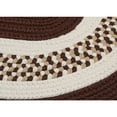 thumbnail image 2 of FB81R096X096 Flowers Bay - Brown 8 round Rug, 100% Polypropylene - Round., 2 of 2