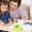 A, variant on Covered Pencil Sharpener for Classroom Crafts - Compact Double Hole Handheld Tool for Students Families and