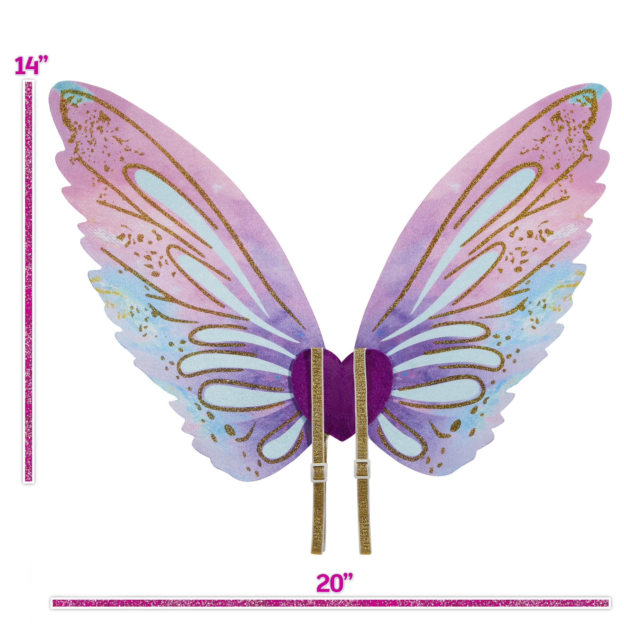 Winx Club Flora Fairy Wings Role Play Winx Club Flora My Size Fairy Wings Role Play Dress up for Girls 4+ by Playmates Toys