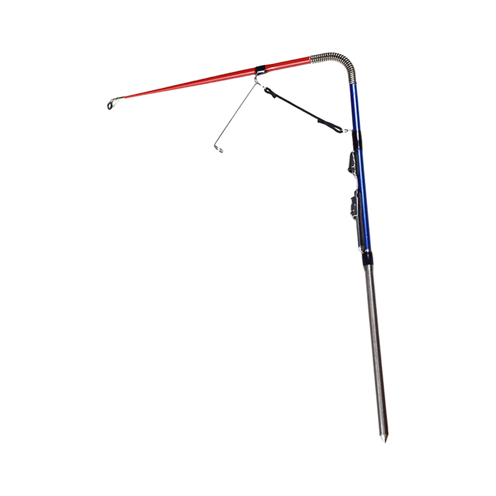 Automatic Spring Fishing Rod Holder Fish Pole Holders Stand, 63cm