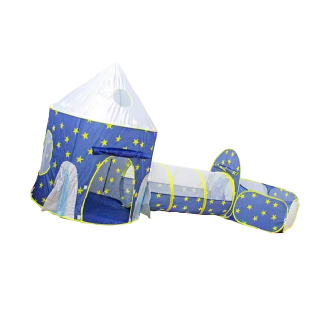 Tienda de Campaña para Niños, TÚnel de Rastro de 3 piezas Tiende Castillo para Niños y Ninas Túnel de Juego para Niños Tiende de Campaña para Bebé Túnel de Rastreo