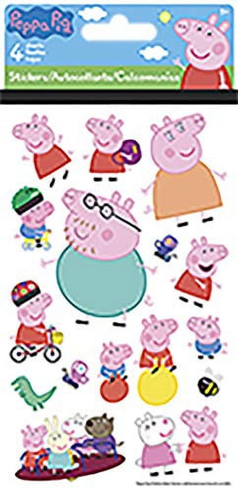 PEPPA PIG Mega Pack of Stickers, Loads of Different Stickers A4 Size