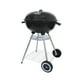 thumbnail image 1 of Ilios Innova | Asador Blaze de Carbón Portátil con Ruedas y Tapa, Parrilla Redonda, Diseño Compacto y Resistente, Acero Esmaltado Color Negro, 1 of 9