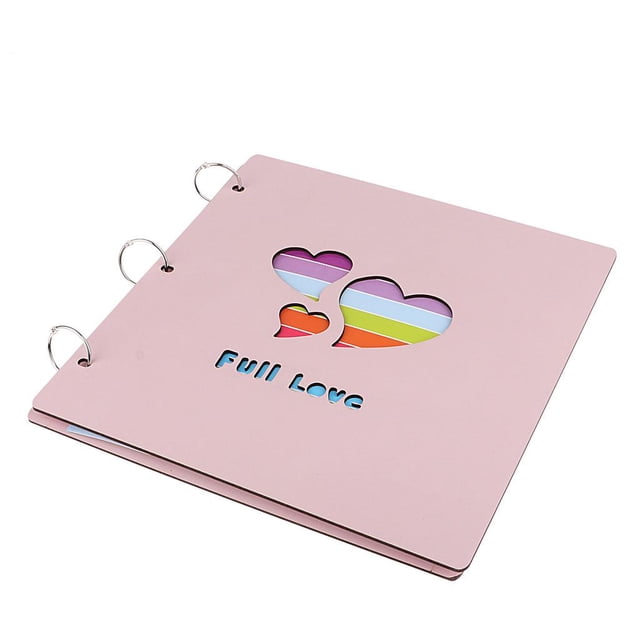 Álbum de fotografía para Boda Día de San Valentín perfecl Rosado Álbum de fotos de Scrapbook