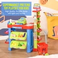 thumbnail image 3 of MEDca Supermarket Adventure: Plastic Toy Shopping Cart & Cook Play Set for Boys & Girls, 3 of 9