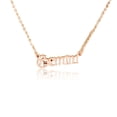 thumbnail image 2 of Jumpingount Vintage inglés letra constelaciones tema zodiaco collar Ins joyería cadena elegante exquisito colgante oro rosa Géminis Ropa, zapatos y accesorios Miscelánea Geminis, 2 of 6
