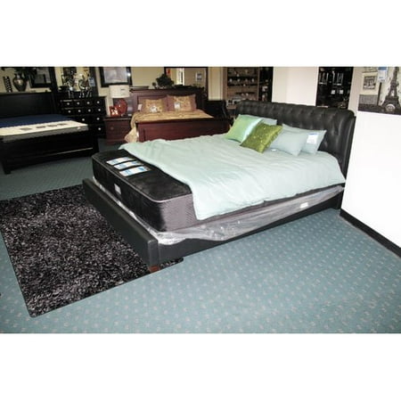 L.A. Rugs Super Shag Black Rug