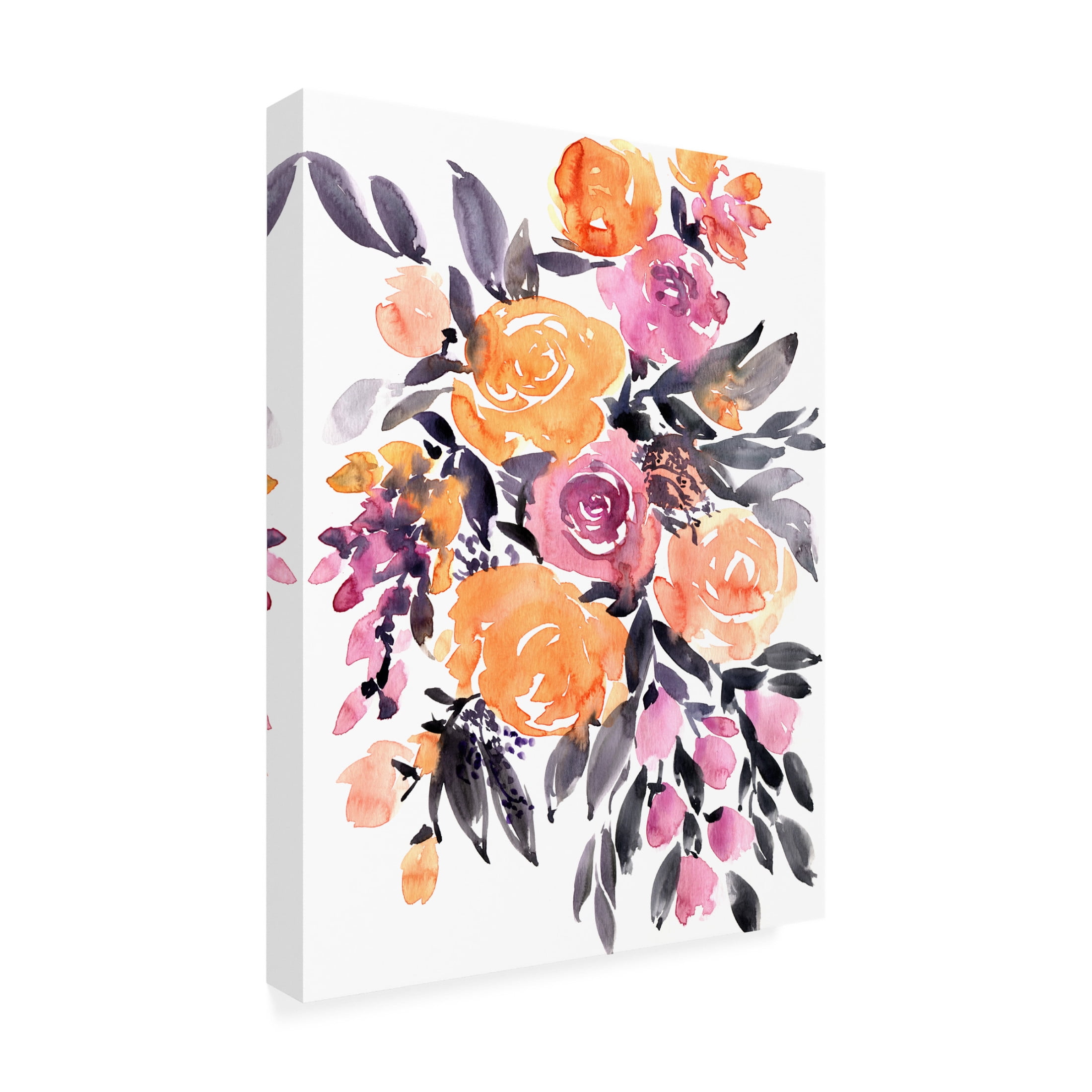 Trademark Fine Art Rosana Laiz Blursbyai Paloma bouquet Canvas Wall Art