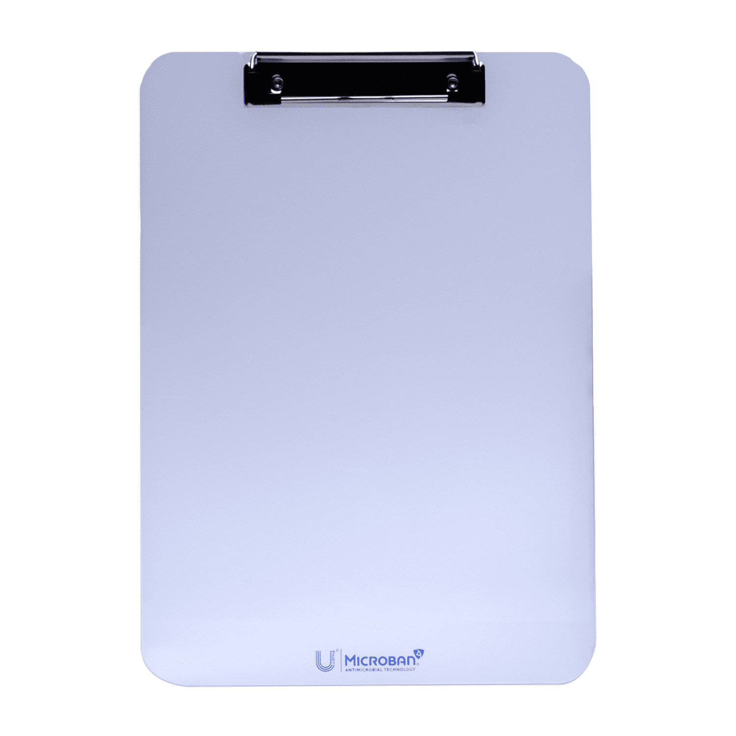 U Style 6pk Antimicrobial Acrylic Clipboard with Microban ®, Clear Acrylic, 6 Pack