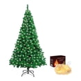 thumbnail image 1 of Arbol Navidad Artificial Frondoso 2.10m + Luces45m Navideña Sky Green SIN MODELO, 1 of 10