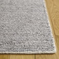 thumbnail image 4 of SAFAVIEH Ebony Adrian Striped Area Rug, Grey, 6' x 6' Square, 4 of 8