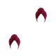 thumbnail image 1 of Guardurnaity Turbante de 2 capas con nudo, estilo étnico, Hijab, elegante banda de Color sólido, diademas, capó, accesorios de estilo, vino tinto Vino rojo 2Conjunto, 1 of 6