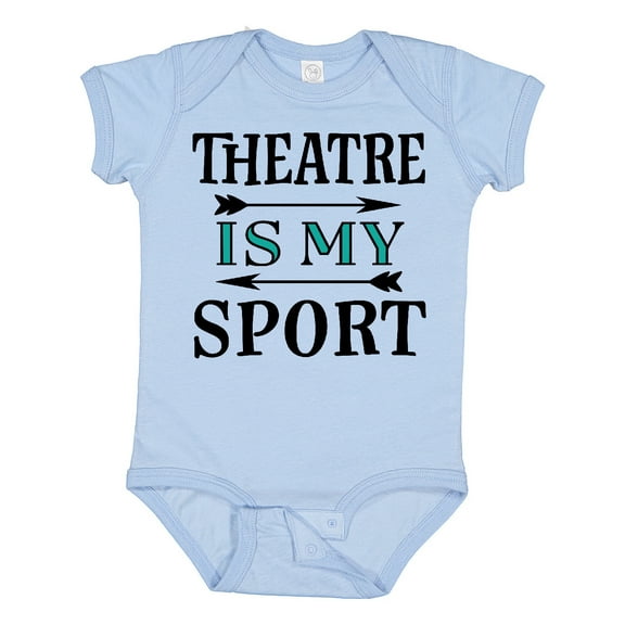 Inktastic Theatre is My Sport Drama Acting Boys or Girls Baby Bodysuit