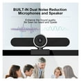 thumbnail image 4 of Caméra Web USB 1080P 124° Grand Angle avec Microphone et Haut-Parleur pour Télévision Intelligente PC Diffusion, 4 of 5