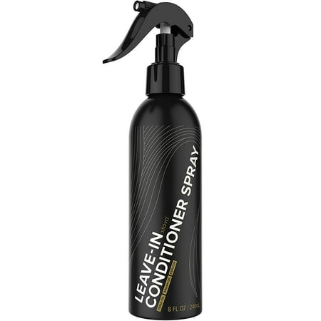 Leave In Conditioner with Argan Oil and Keratin - Best Leave-In Spray for Heat Protection and Healthy Sexy Curly Hair - Works with Natural 4b and 4c and Color Treated Hair - Harsh Sulfate (Best Shampoo And Conditioner For Keratin Treated Hair)