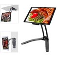thumbnail image 1 of CPDD Chargeur de Cuisine 2 en 1 Compatible avec Support iPad Support de Tablette de Cuisine Réglable Compatible avec Tablettes/chargeur iPad Pro 12.9/7/Air/Mini, Galaxy Tab S3 9.7 Noir, 1 of 9