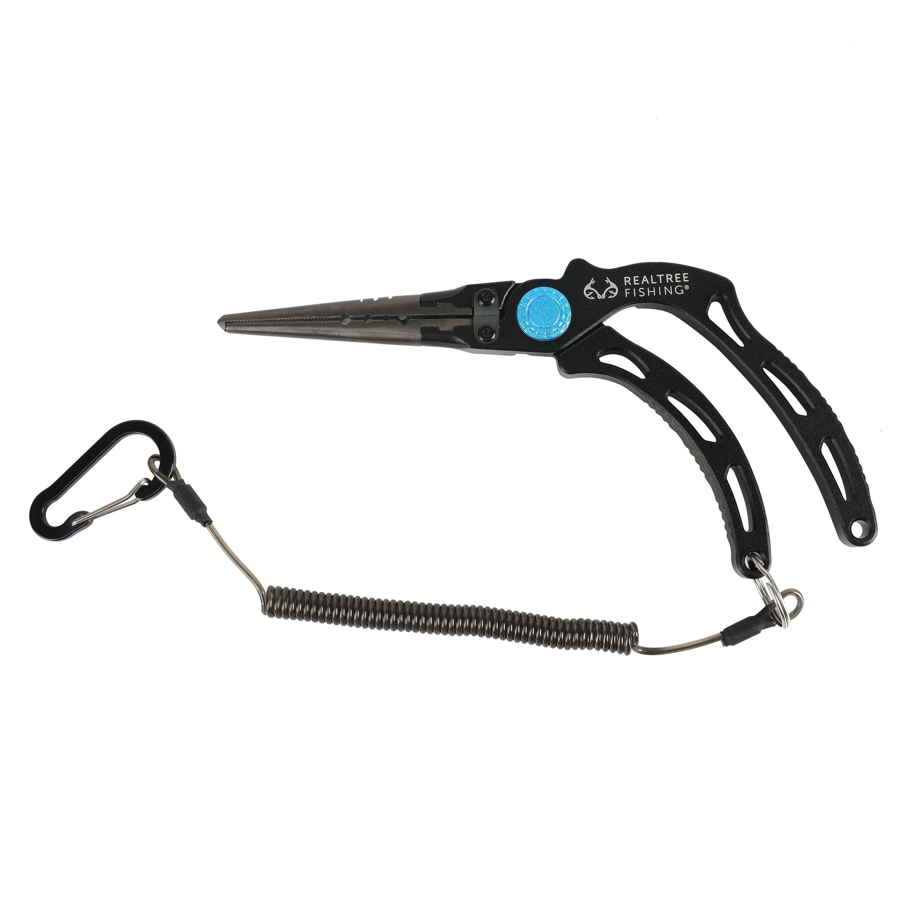 Realtree Fishing 8-inch Pistol Grip Pliers, Titanium Coated